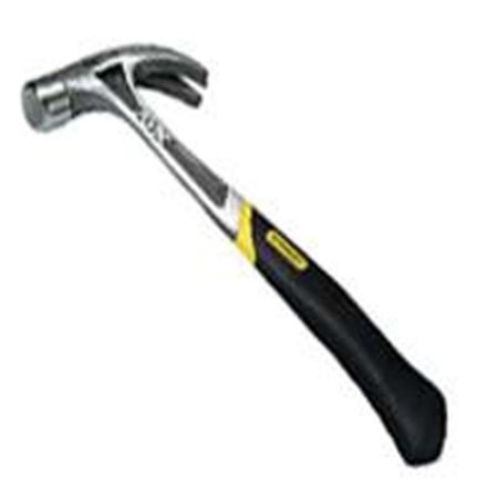 STANLEY Stanley Tools 51-162 16 Oz. Curved Claw Hammer Antivibe 3139672